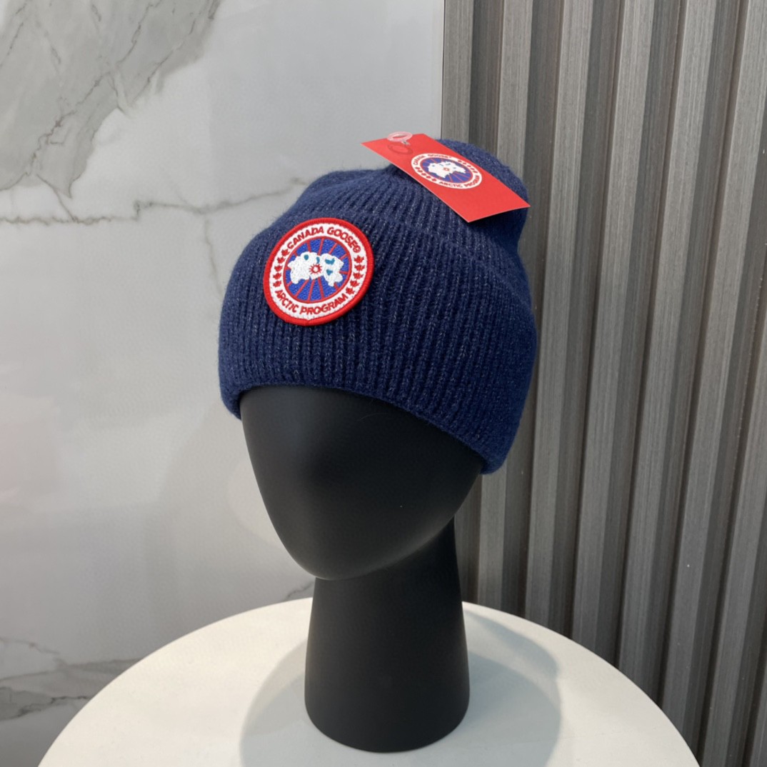 Canada Goose Logo Beanie Warm Hats