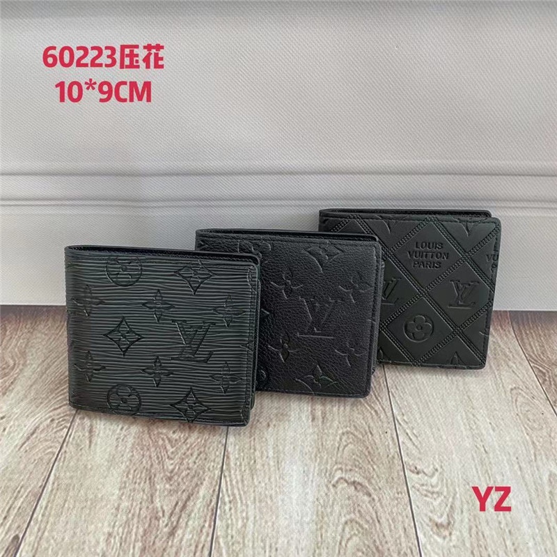 LV LOUIS VUITTON Damier Azur Portefeuille Marco Wallet