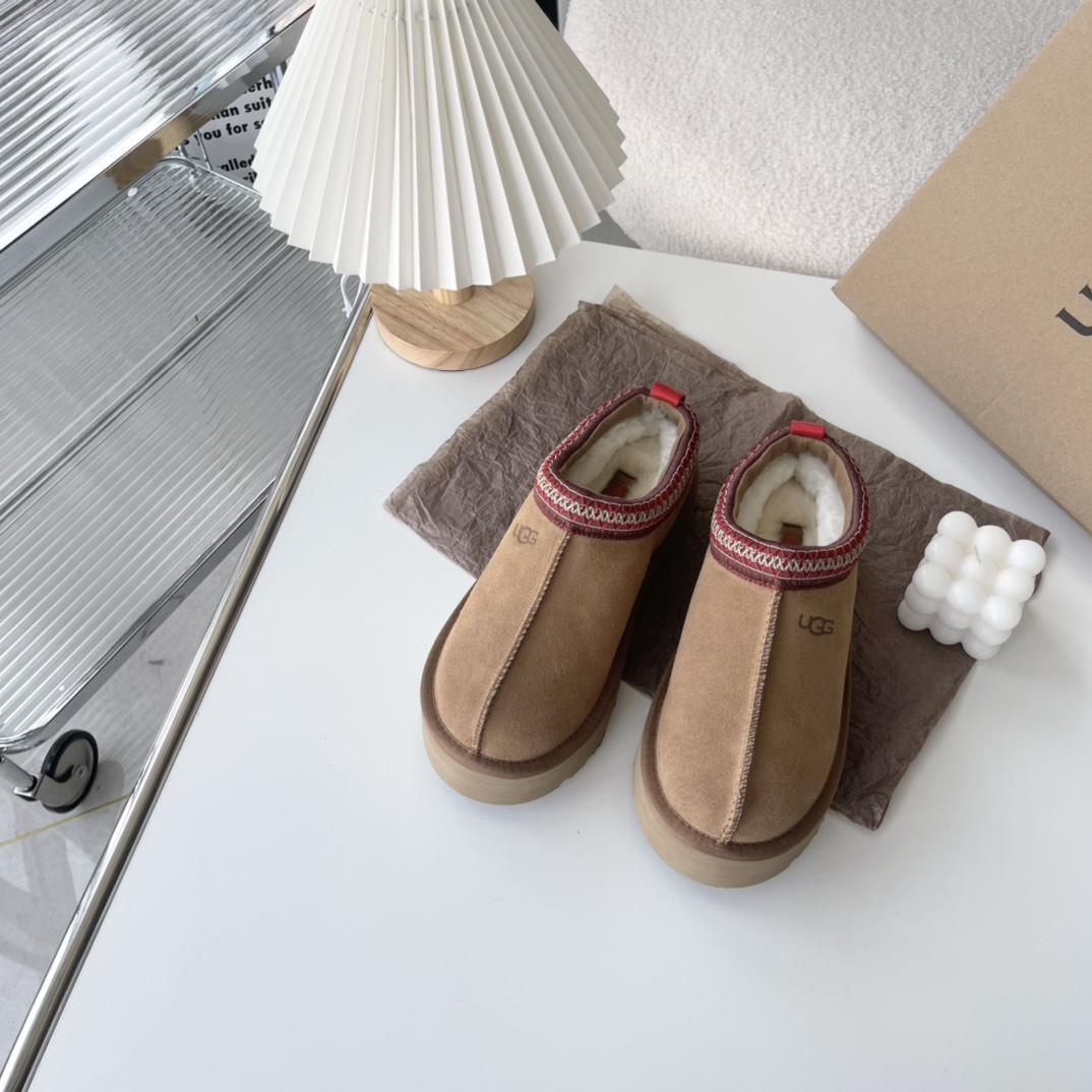 Ugg Women's Tazz Suede  Platform Slippers