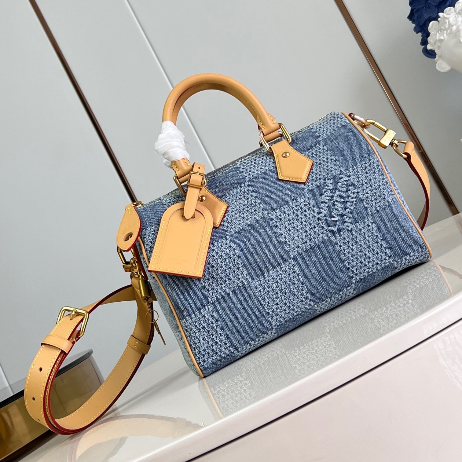 LV Top Quality Louis Vuitton Speedy 25 Bandoulière bag