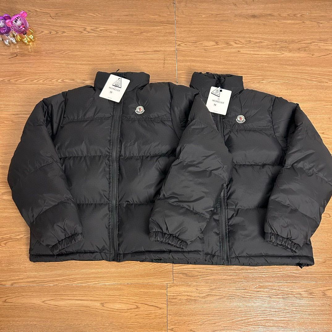 Moncler Black down cotton clothes