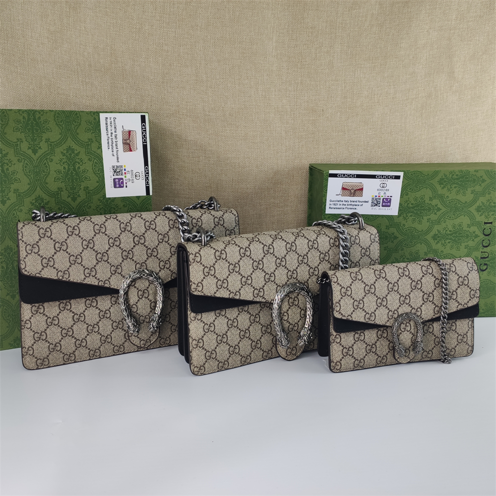 Gucci Dionysus Canvas Shoulder Bag