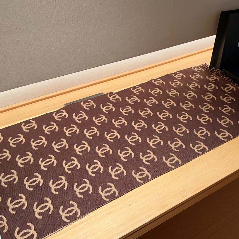 Chanel Winter Cashmere Scarf