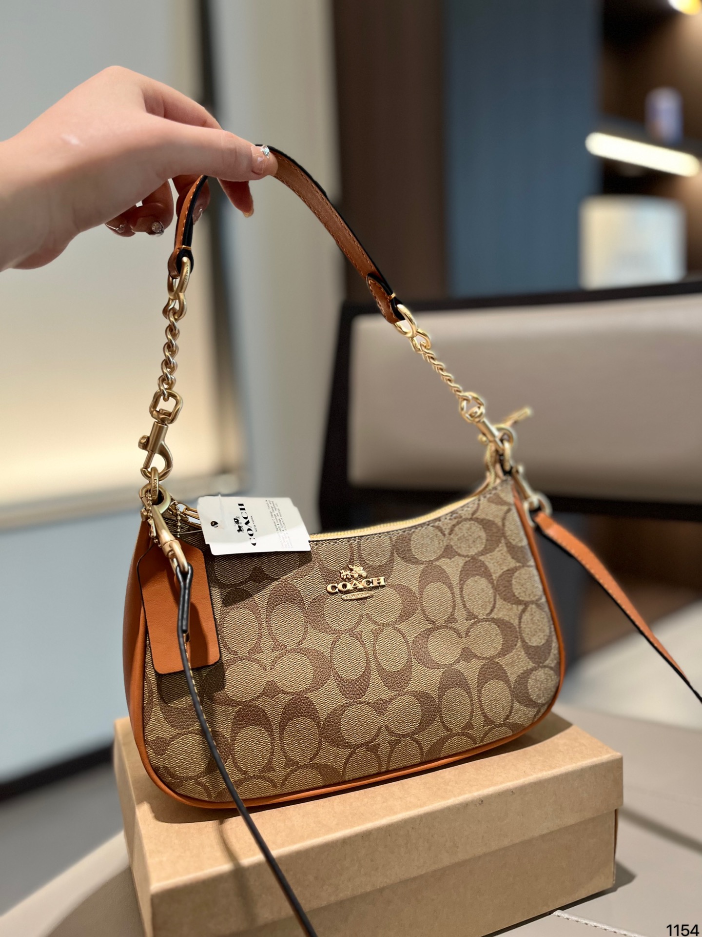 Coach Teri armpit bag