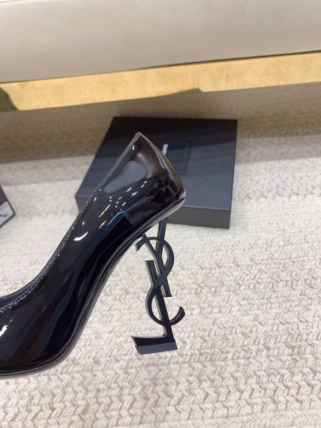 Saint Laurent High Heels Patent Leather