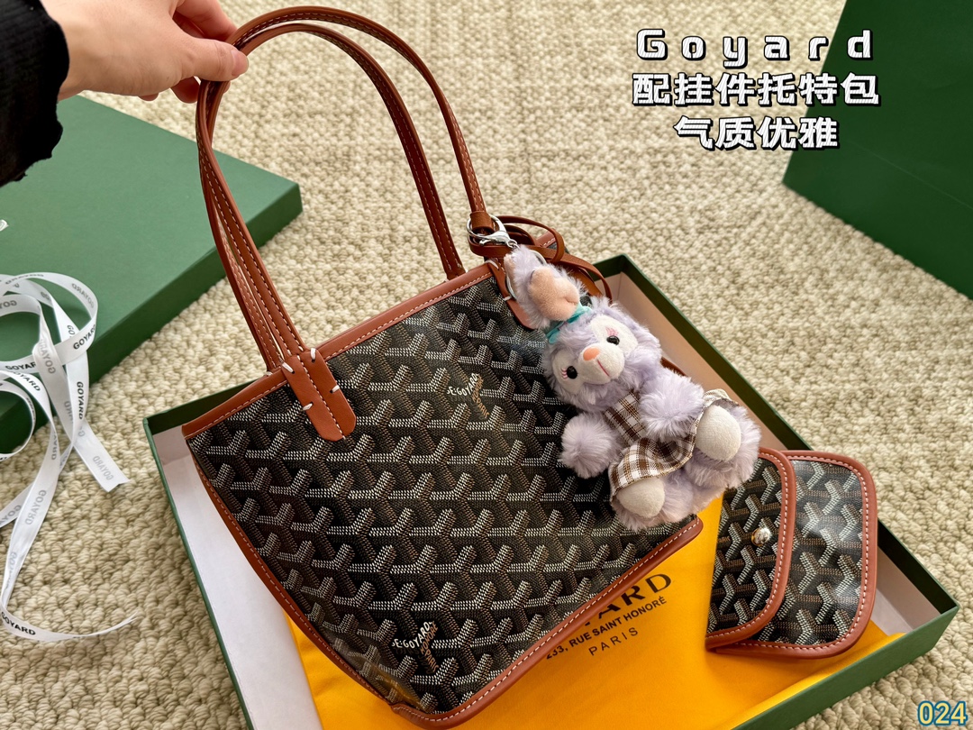 Goyard tote bag handbag