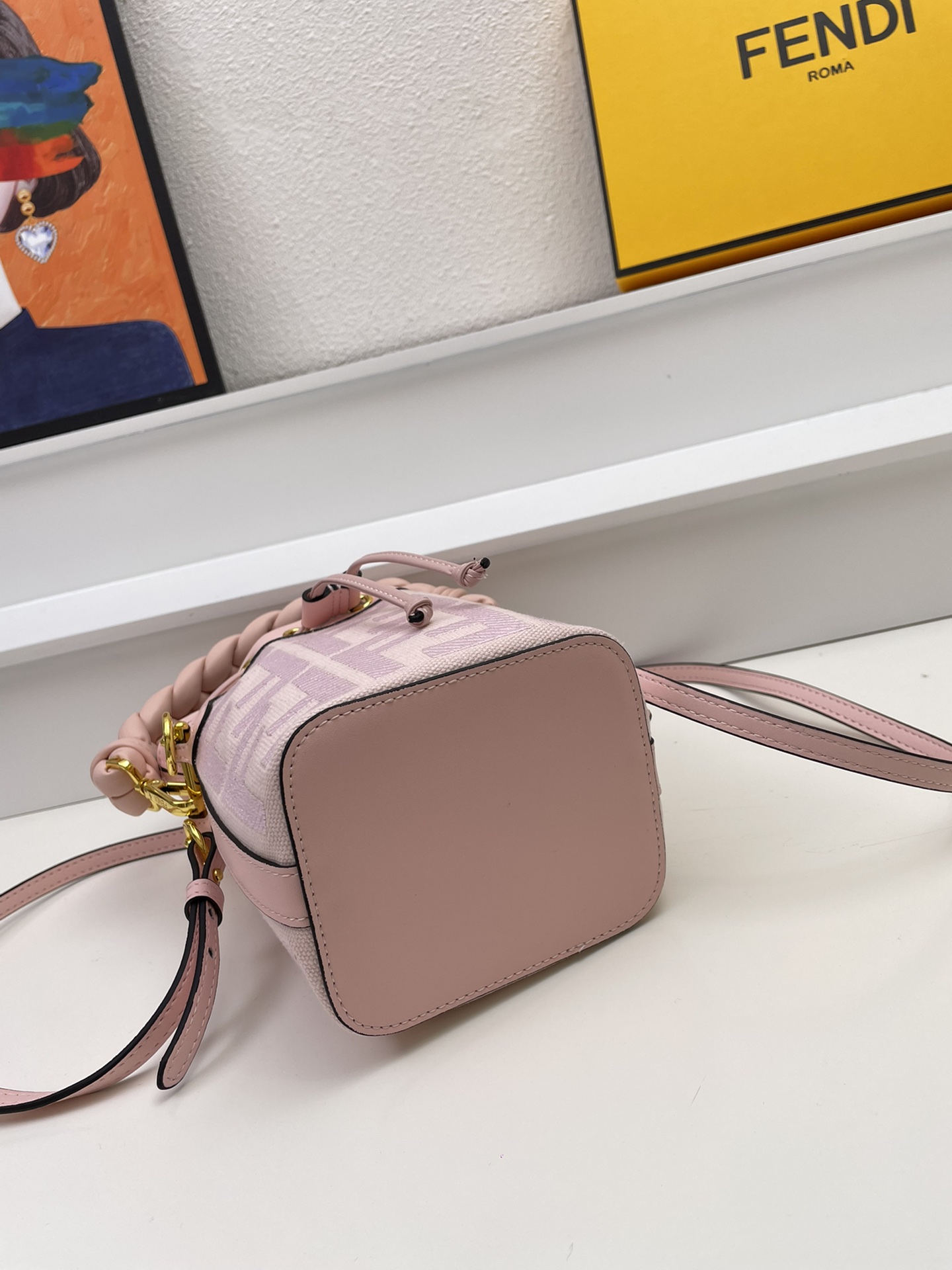 Fendi Mon Tresor  bucket bag