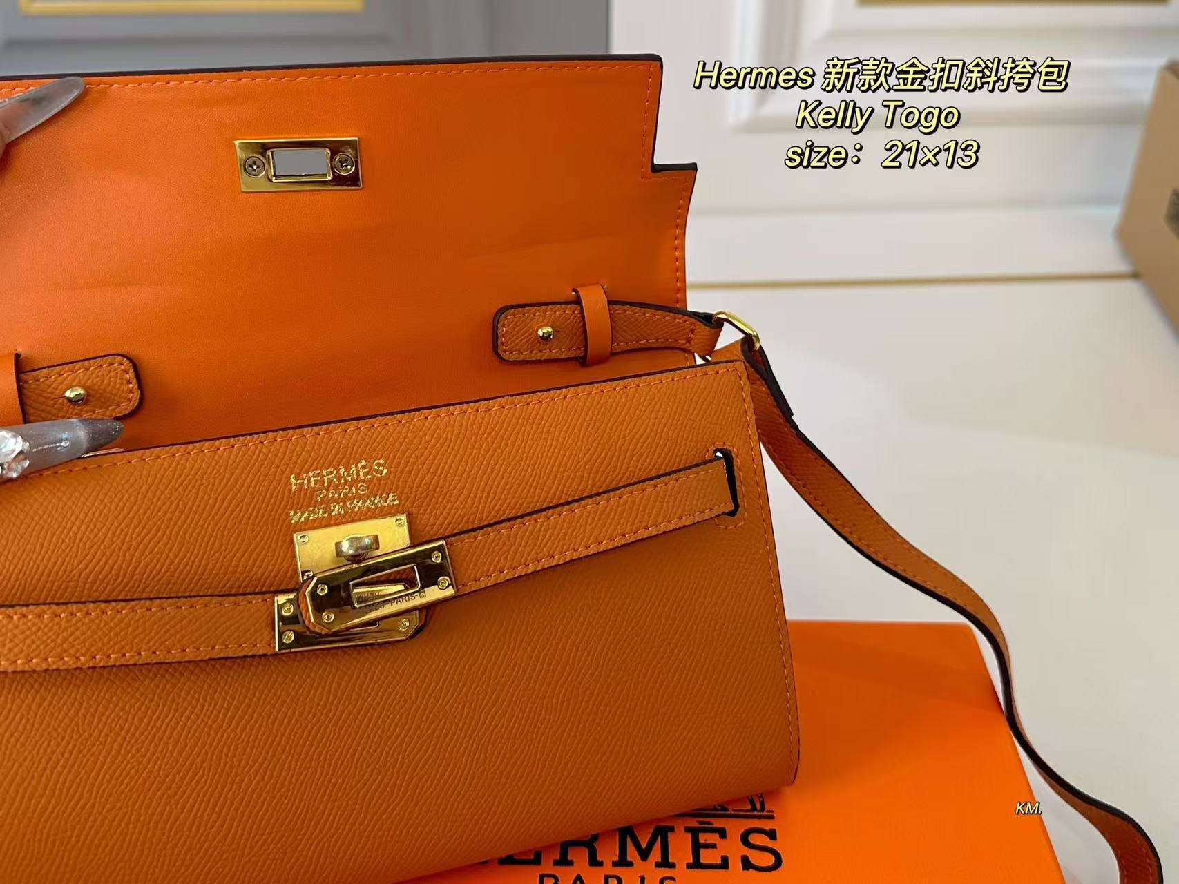 Hermes Kelly Togo Crossbody Bag