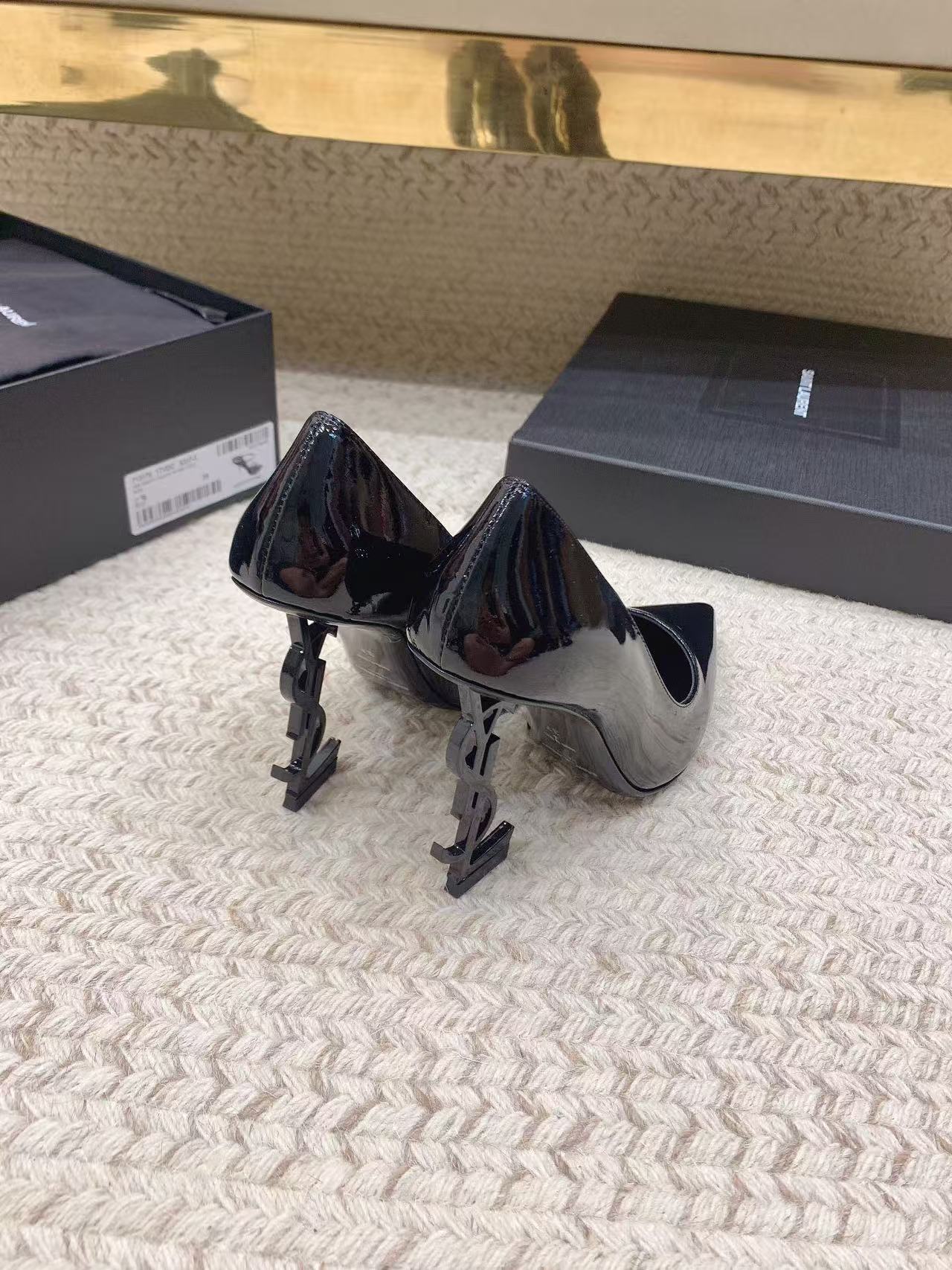 Saint Laurent High Heels Patent Leather