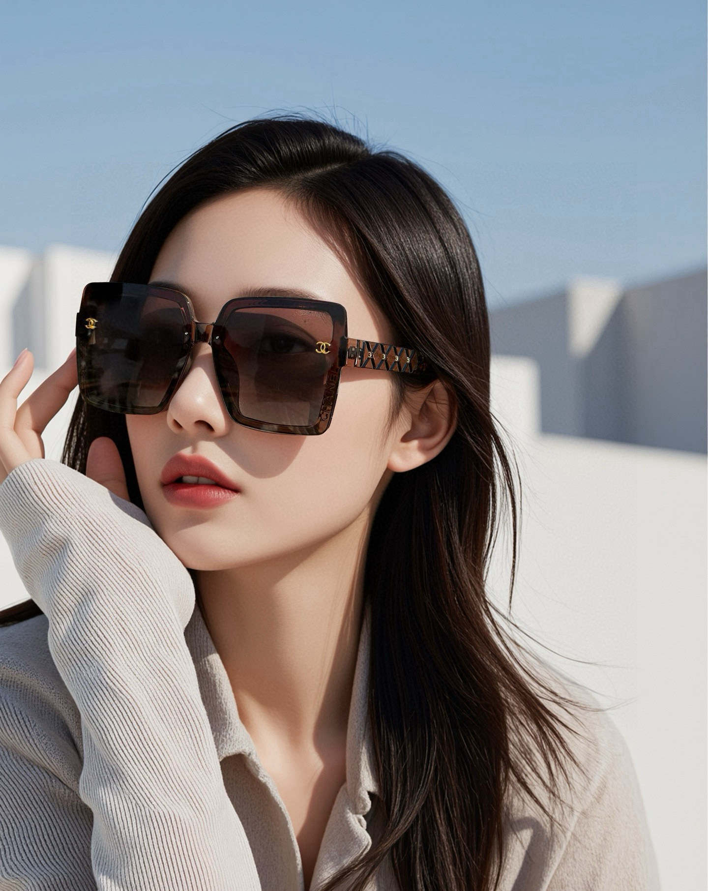 Chanel High quality TR frames Sunglasses