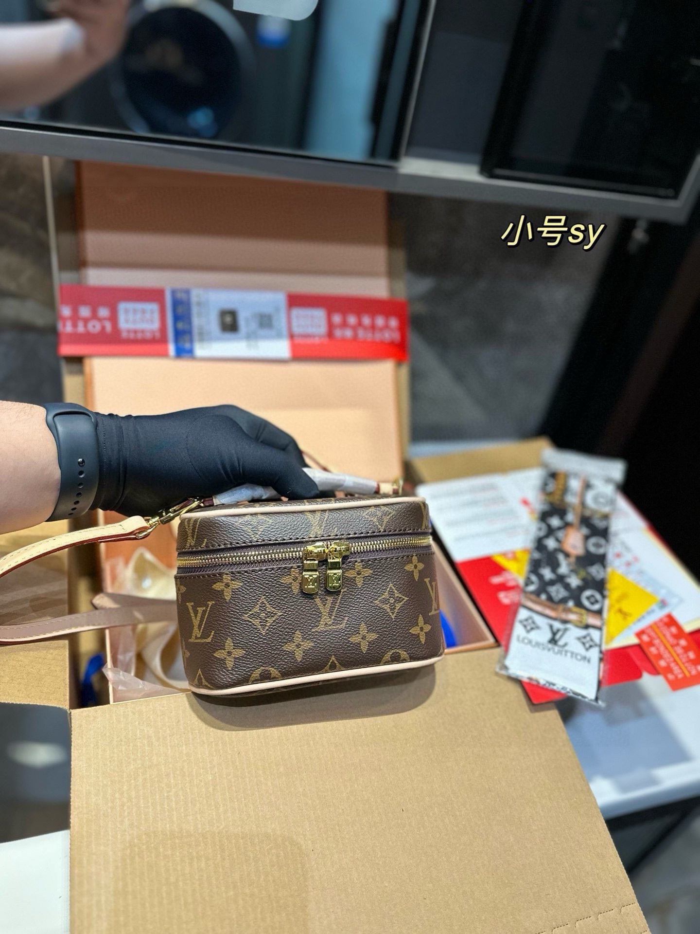 LV Makeup Bag