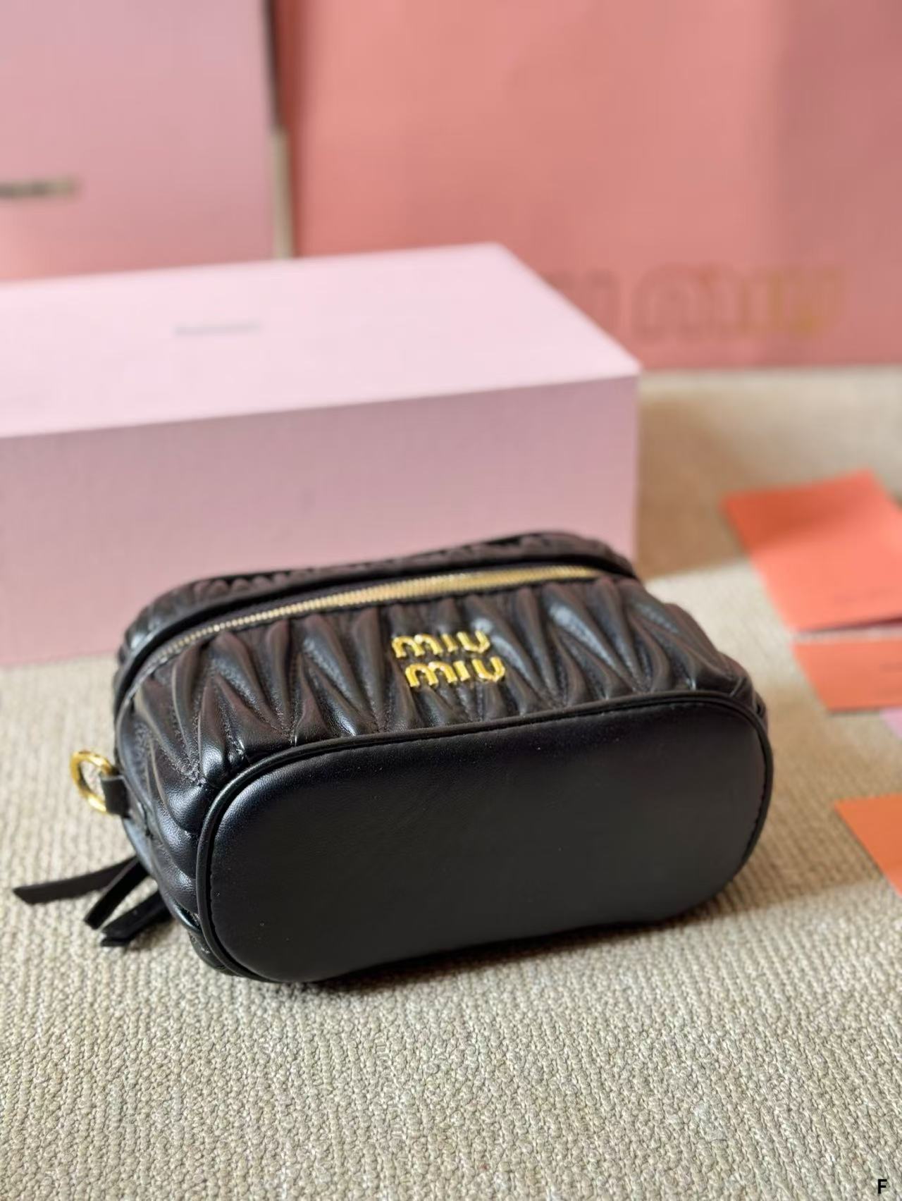 Miumiu Square box makeup bag