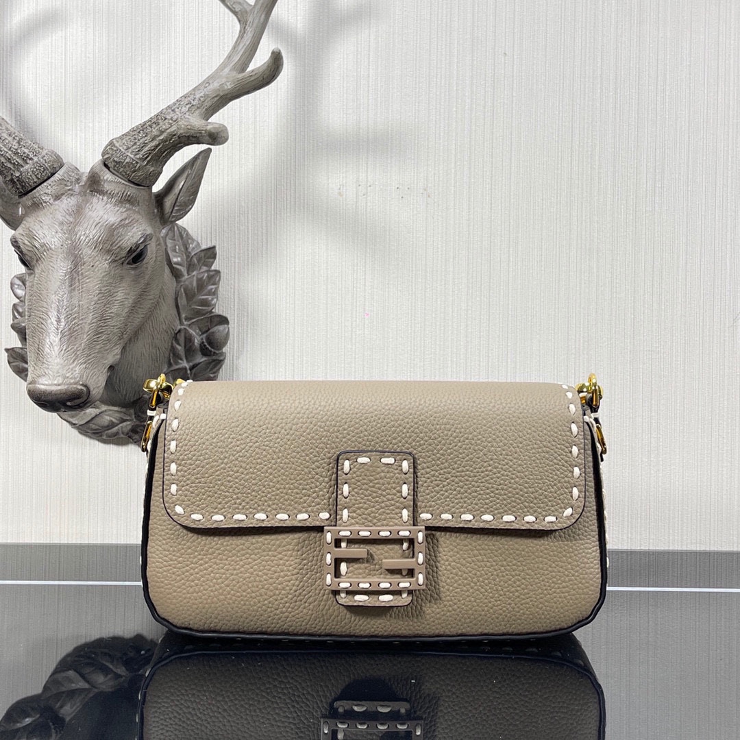 Fendi Baguette FF Togo crossbody bag