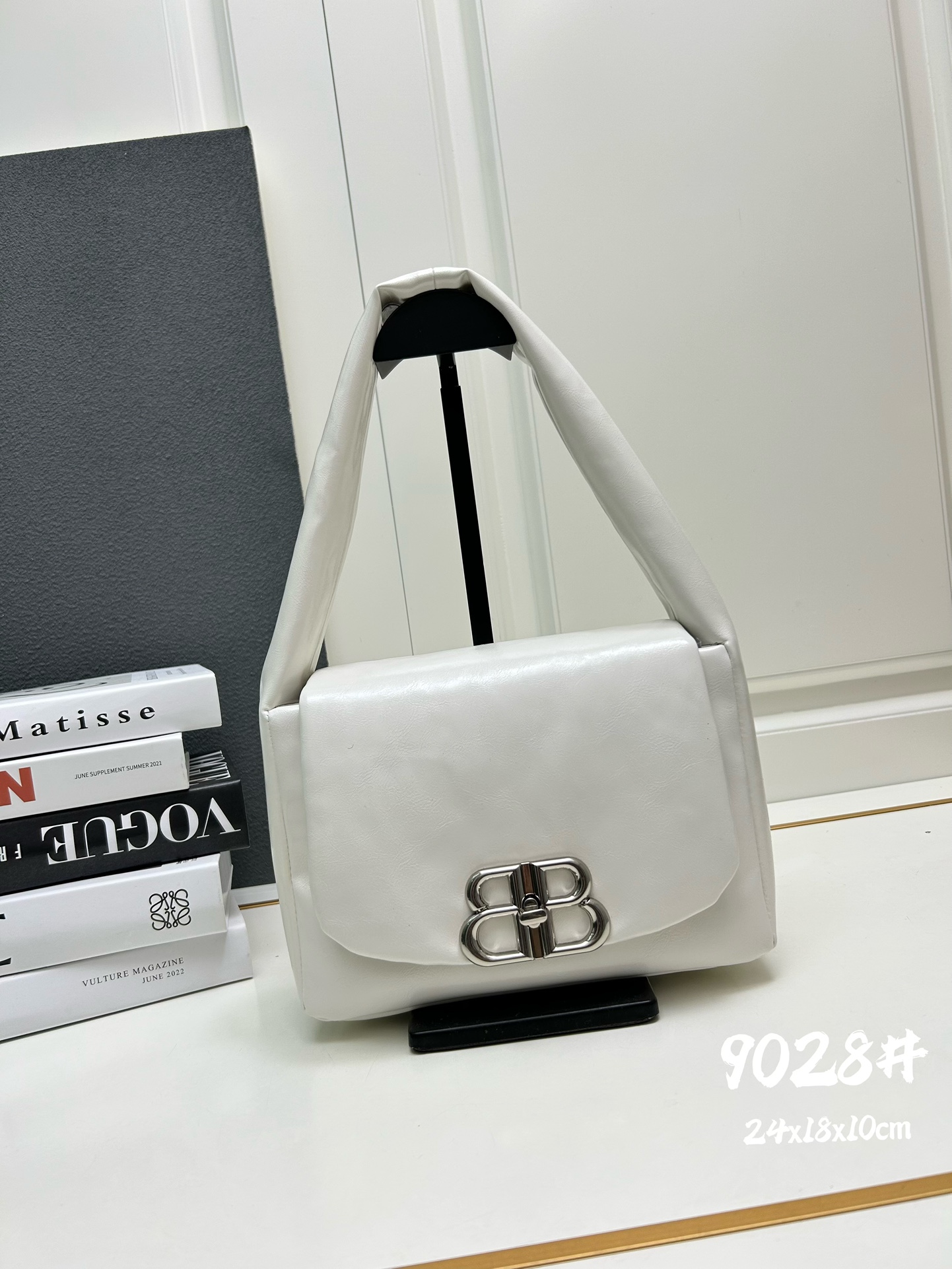 Balenciaga Monaco HOBO BB logo handbag