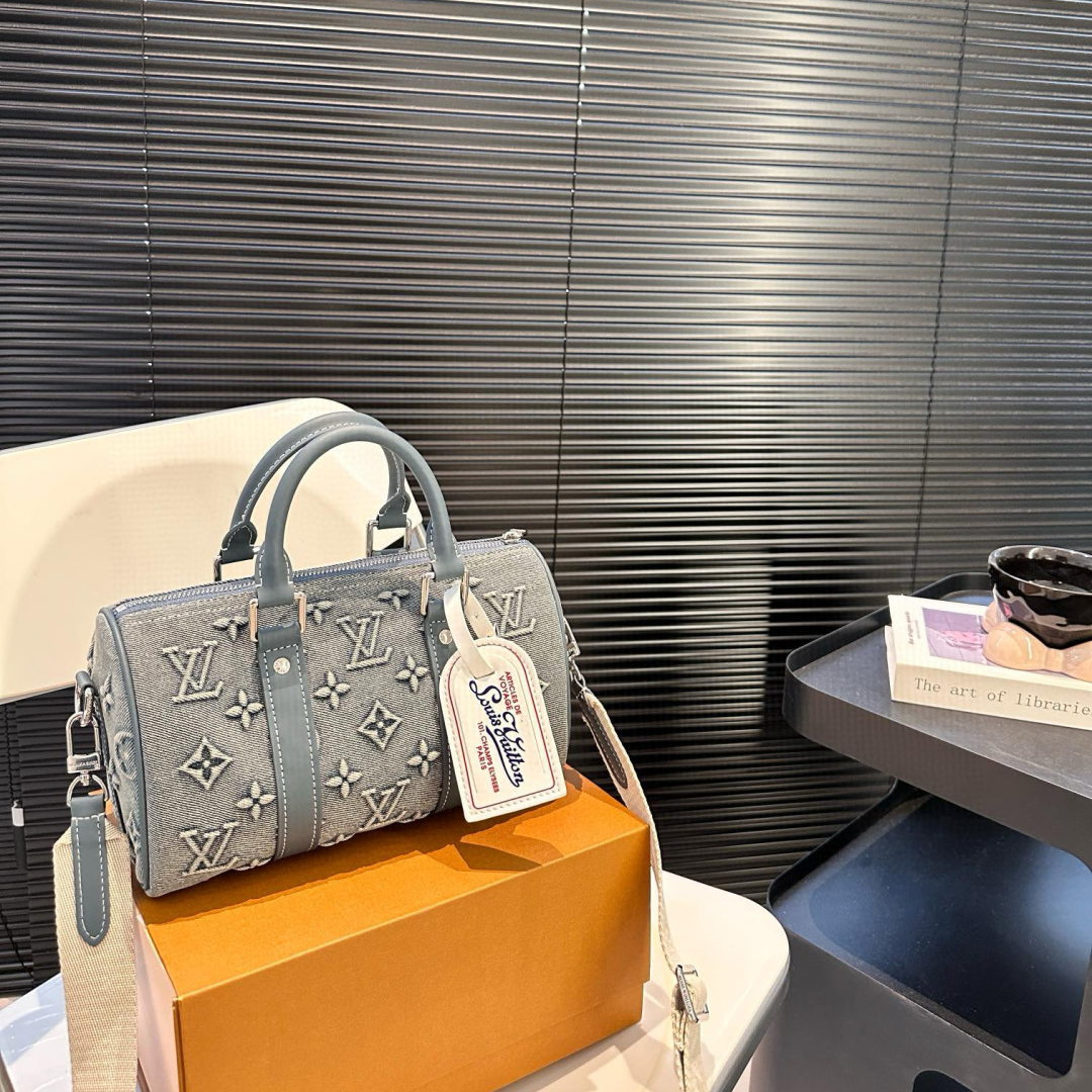 Louis Vuitton Denim Travel Bag