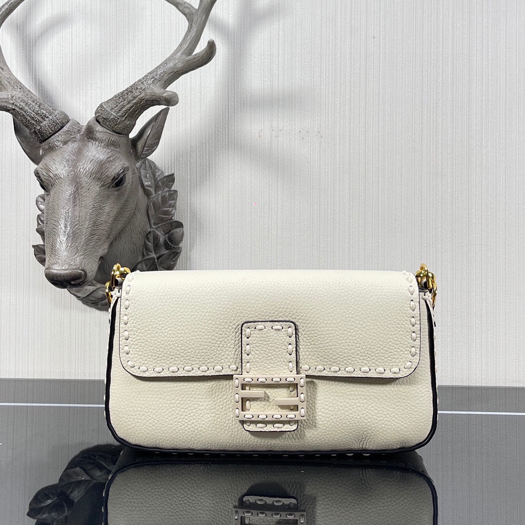 Fendi Baguette FF Togo crossbody bag