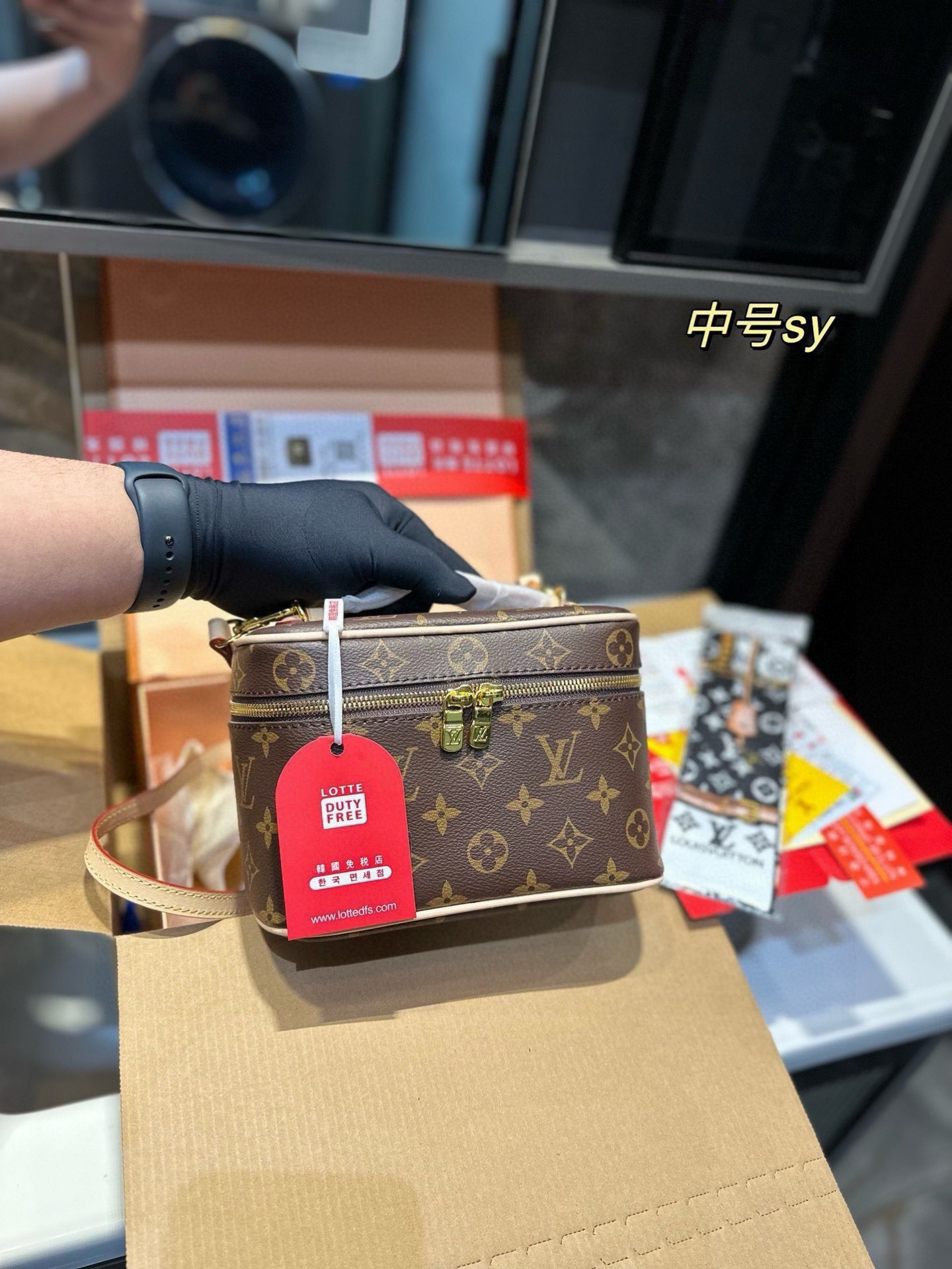 LV Makeup Bag