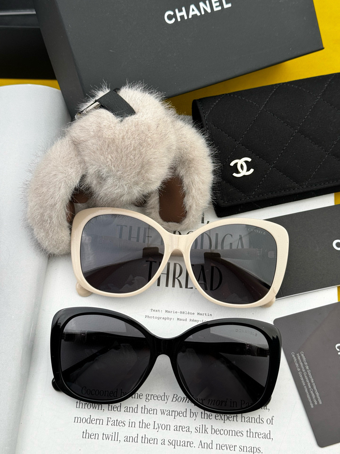 Chanel 2025 Trendy Hot Style Fashion Square Frame Sunglasses