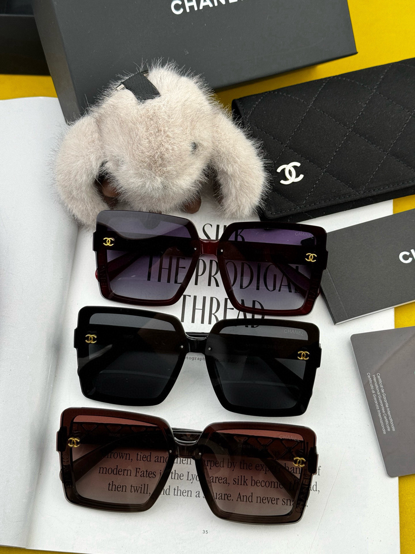 Chanel High quality TR frames Sunglasses