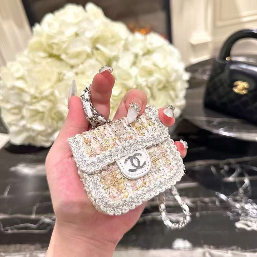 Chanel mini earphone bag collection