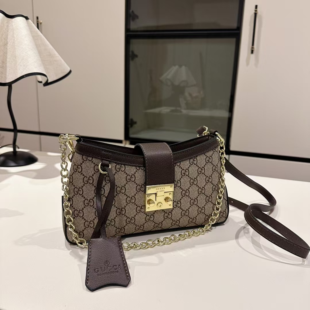 Gucci Shoulder Underarm Bag Tote Bag Women's Bag Chain Bag