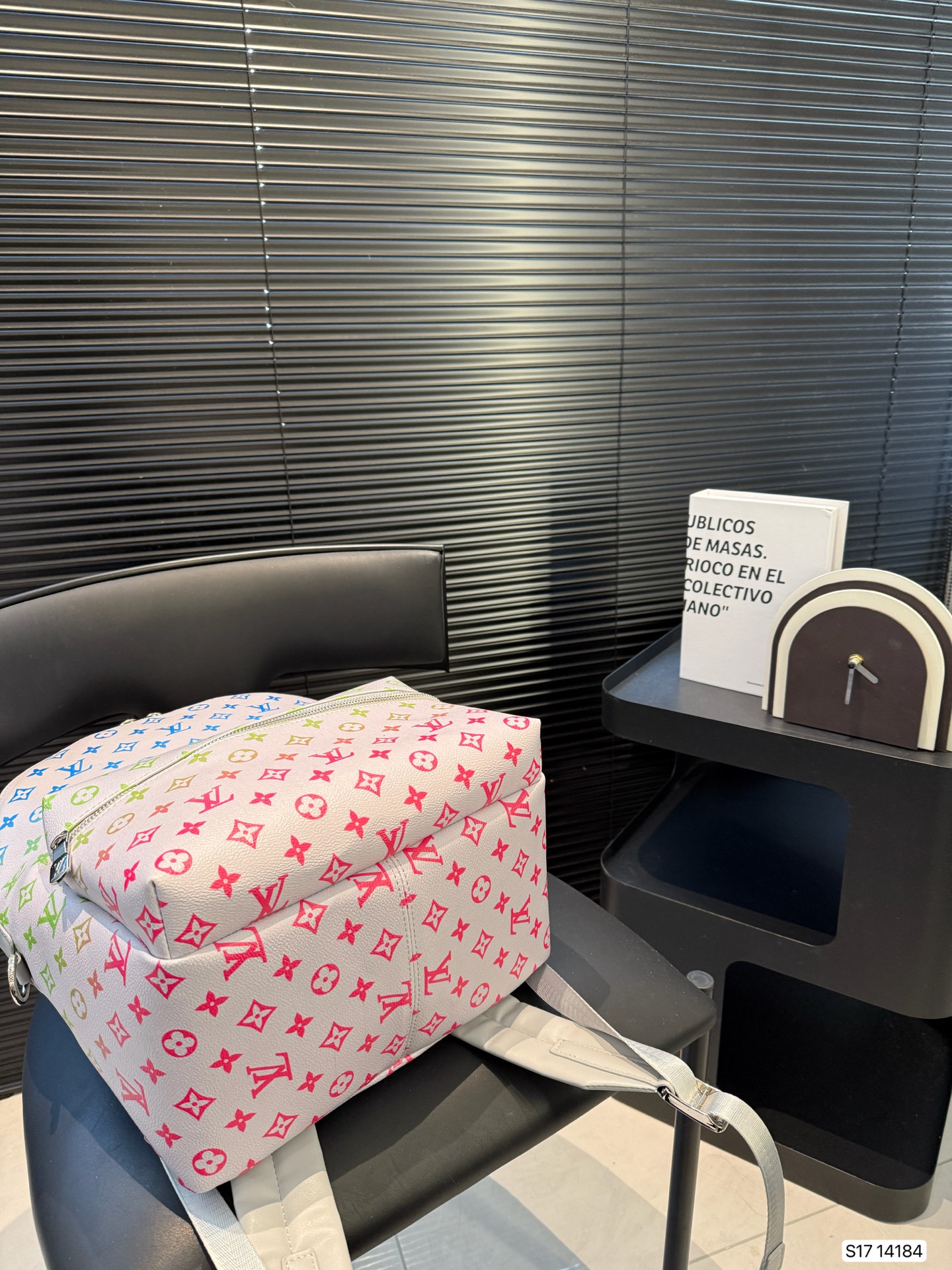 Lv backpack is wear-resistant practical and has large capacity