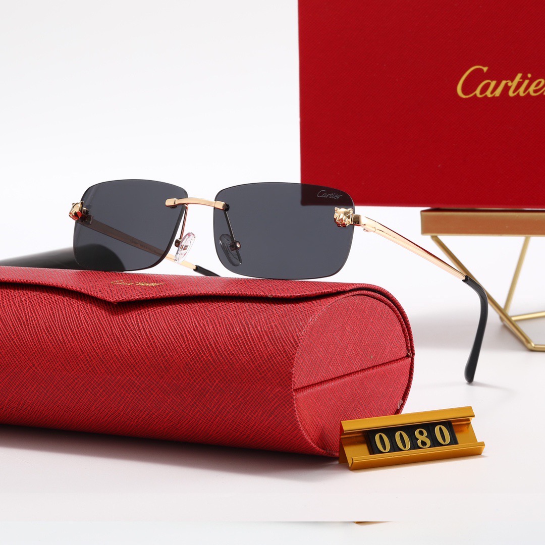 Cartier sunglasses European and American popular sunglasses
