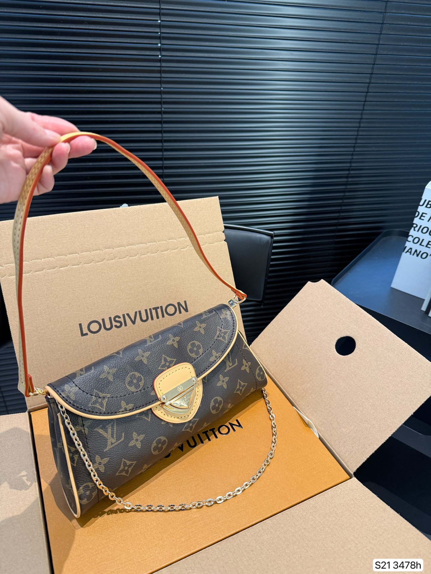 LV armpit bag crossbody bag