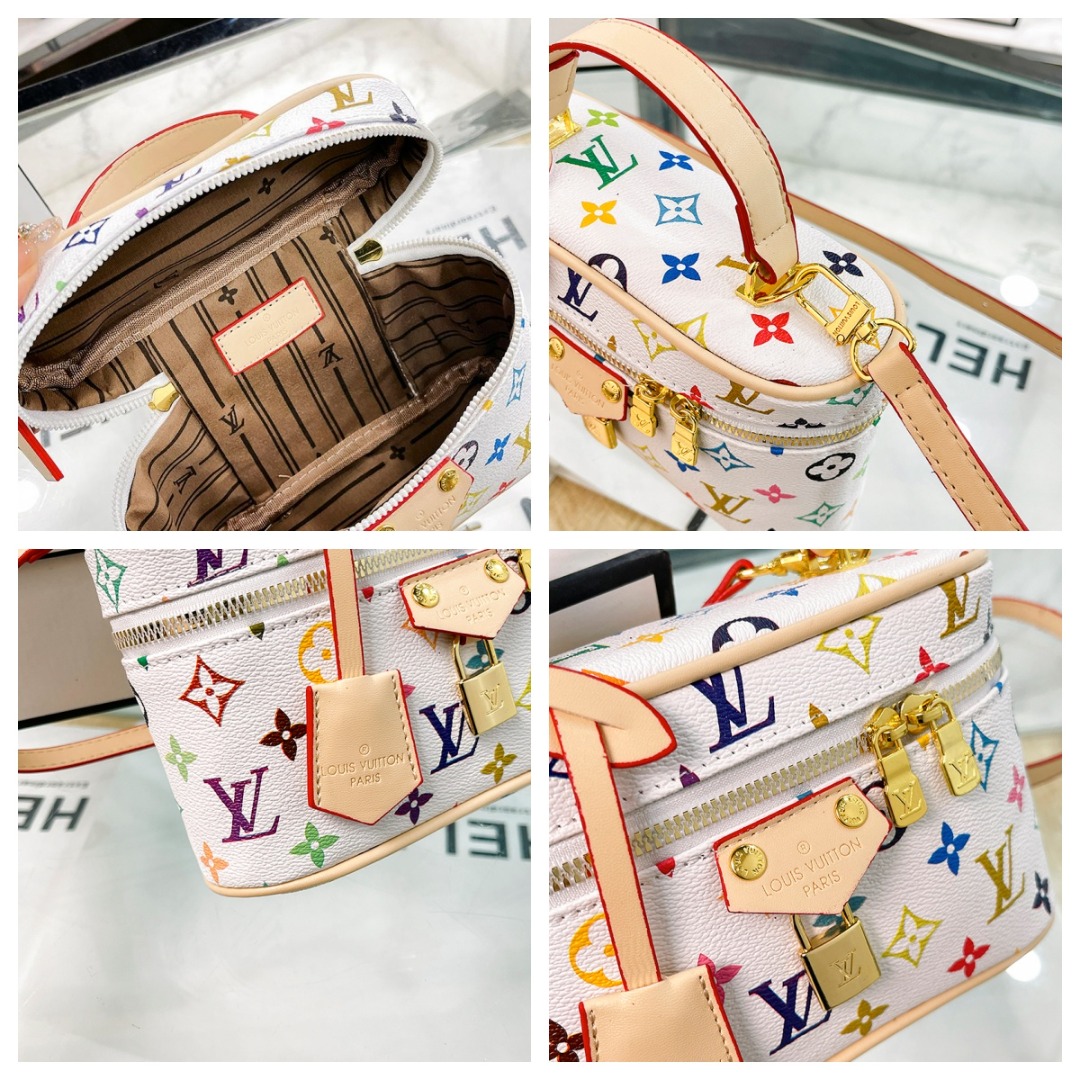 Louis Vuitton high-end portable shoulder bag box bag