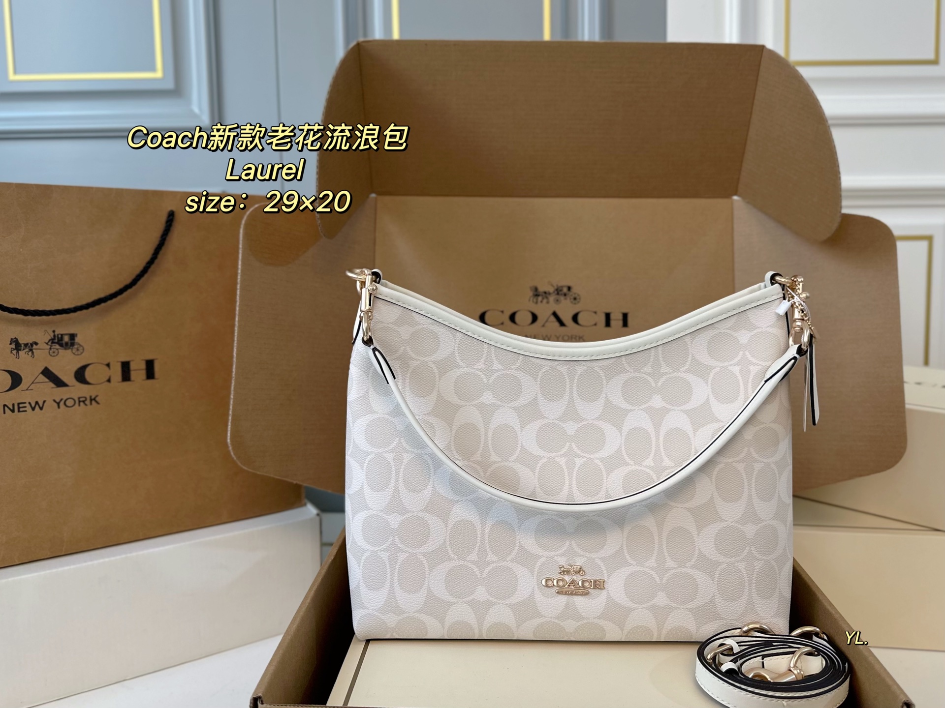 COACH's new Laurel hobo bag