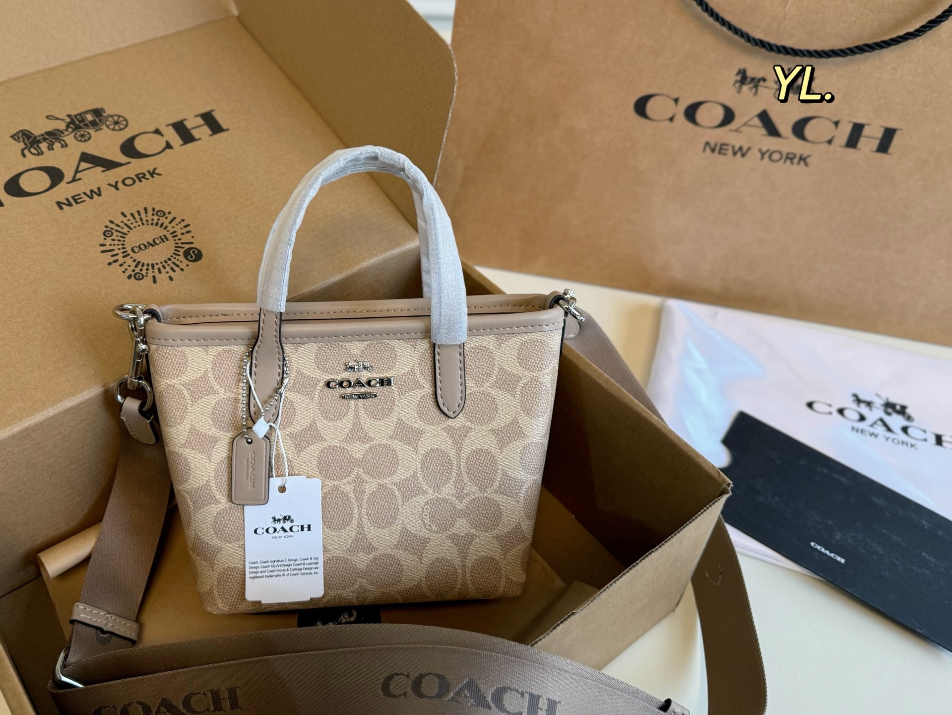 Coach's new City mini tote bag