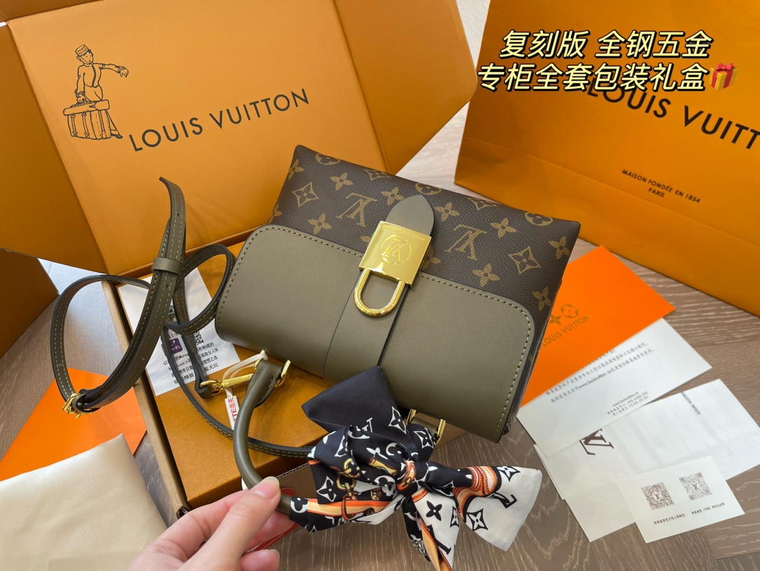 LV hand-held crossbody bag
