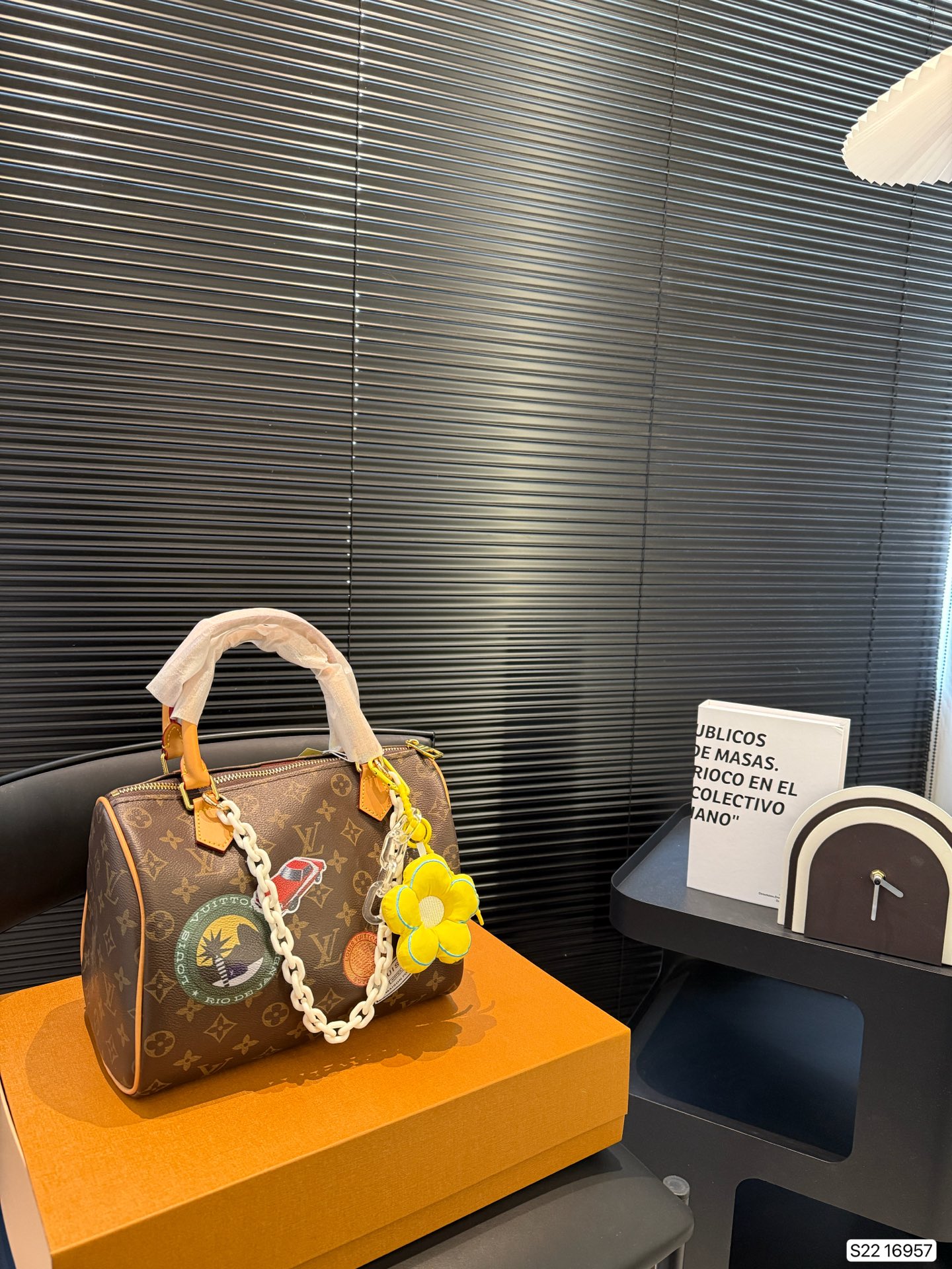 LV painted pillow bag spring and summer show series