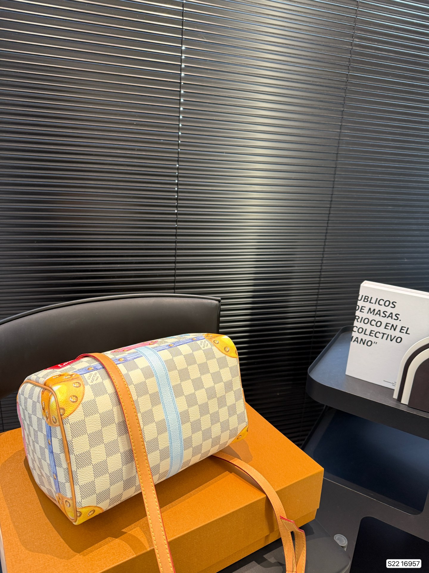 LV painted pillow bag spring and summer show series