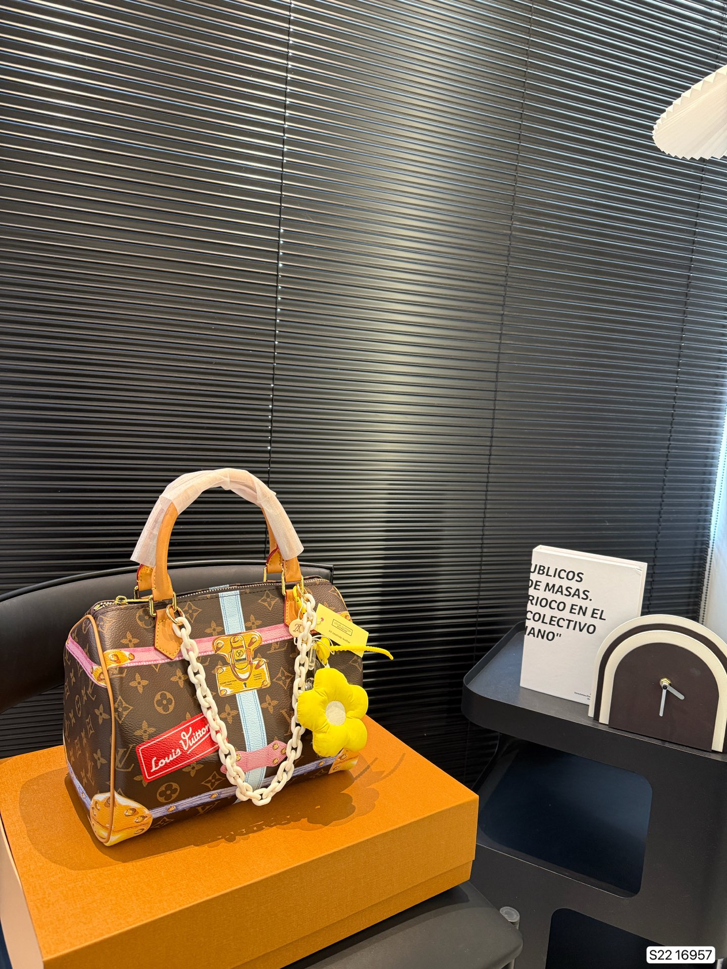 LV painted pillow bag spring and summer show series