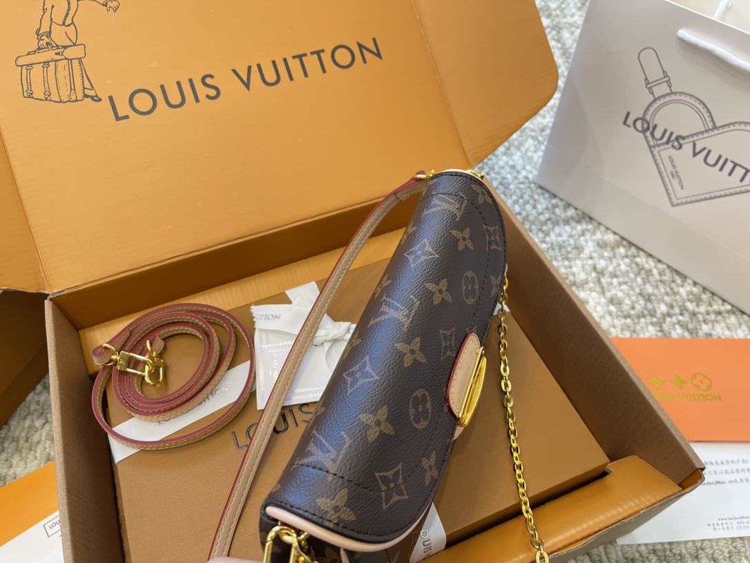 LV Gold Shield Manhattan Second-hand Armpit Bag