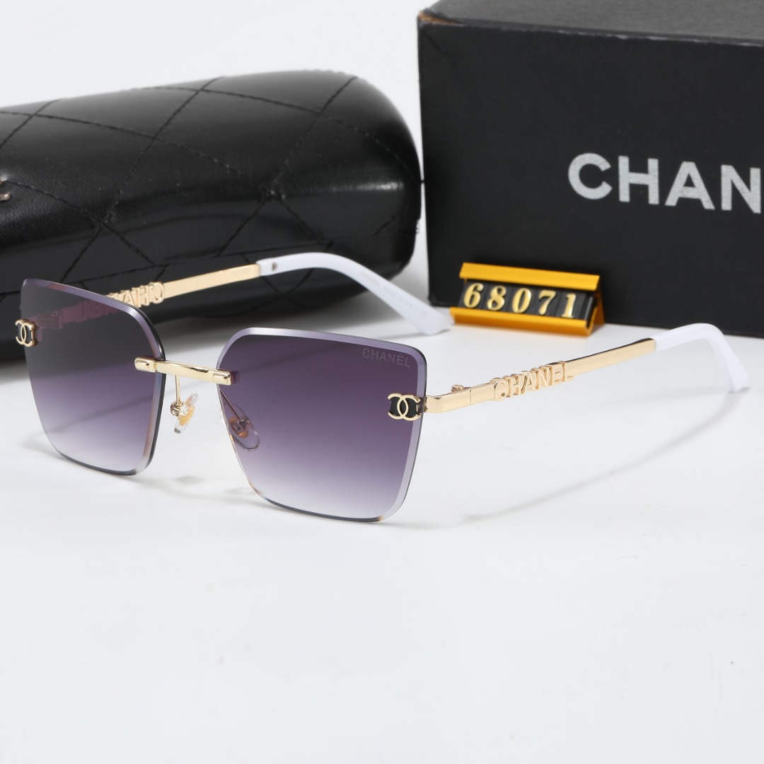 Chanel sunglasses are fashionable and popular