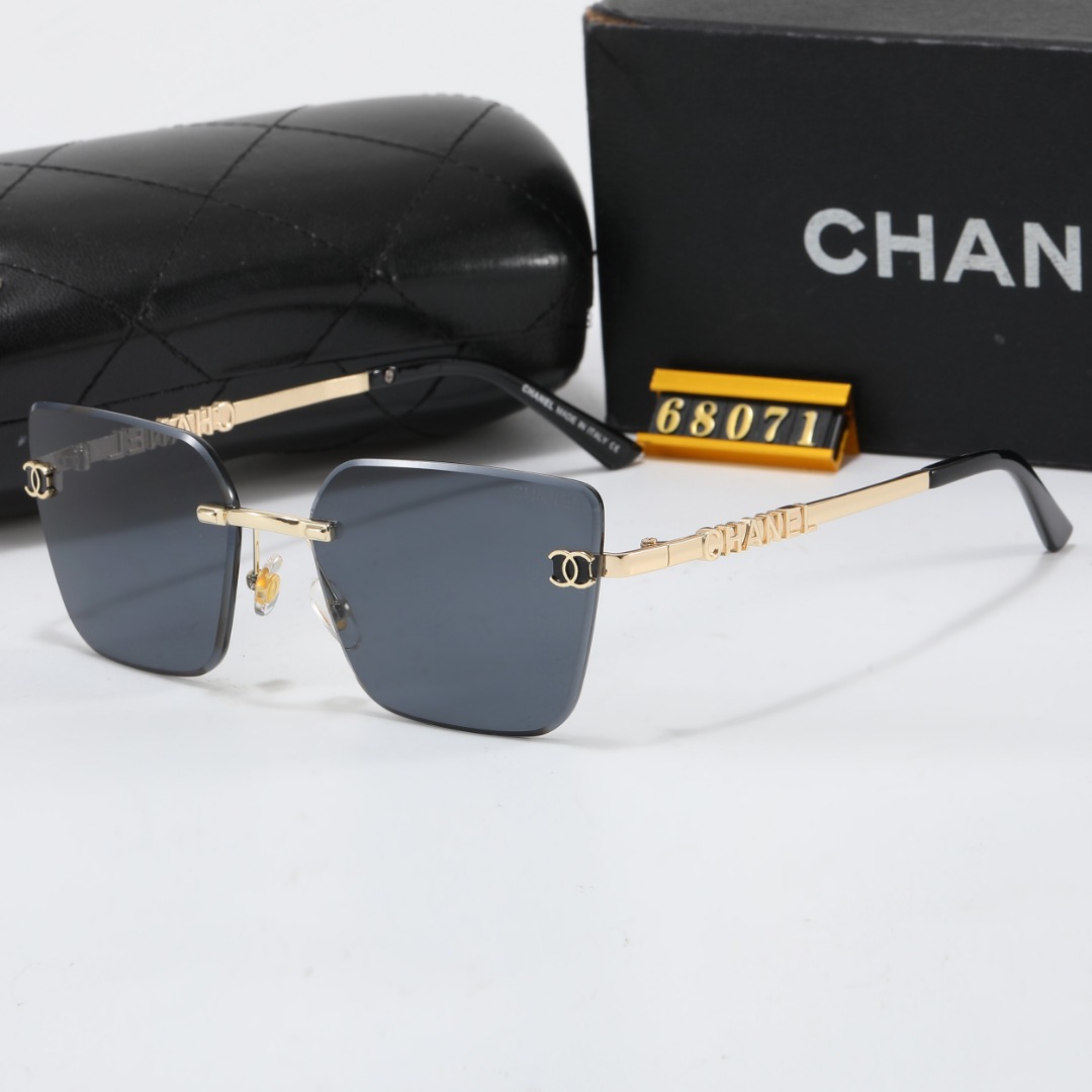 Chanel sunglasses are fashionable and popular