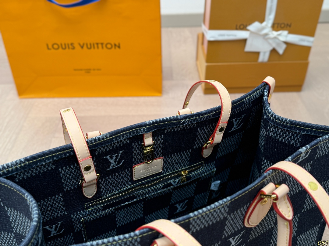 LV tote bag limited edition onthego