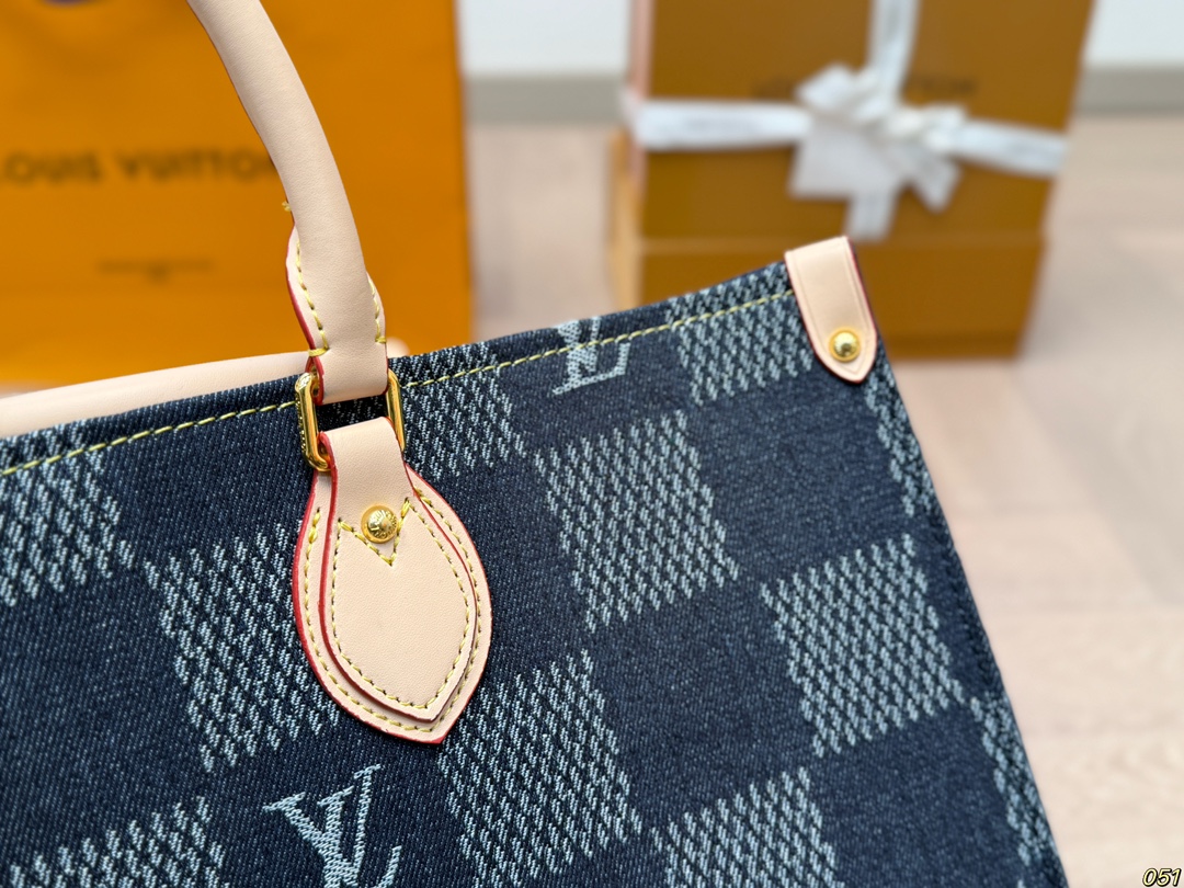 LV tote bag limited edition onthego