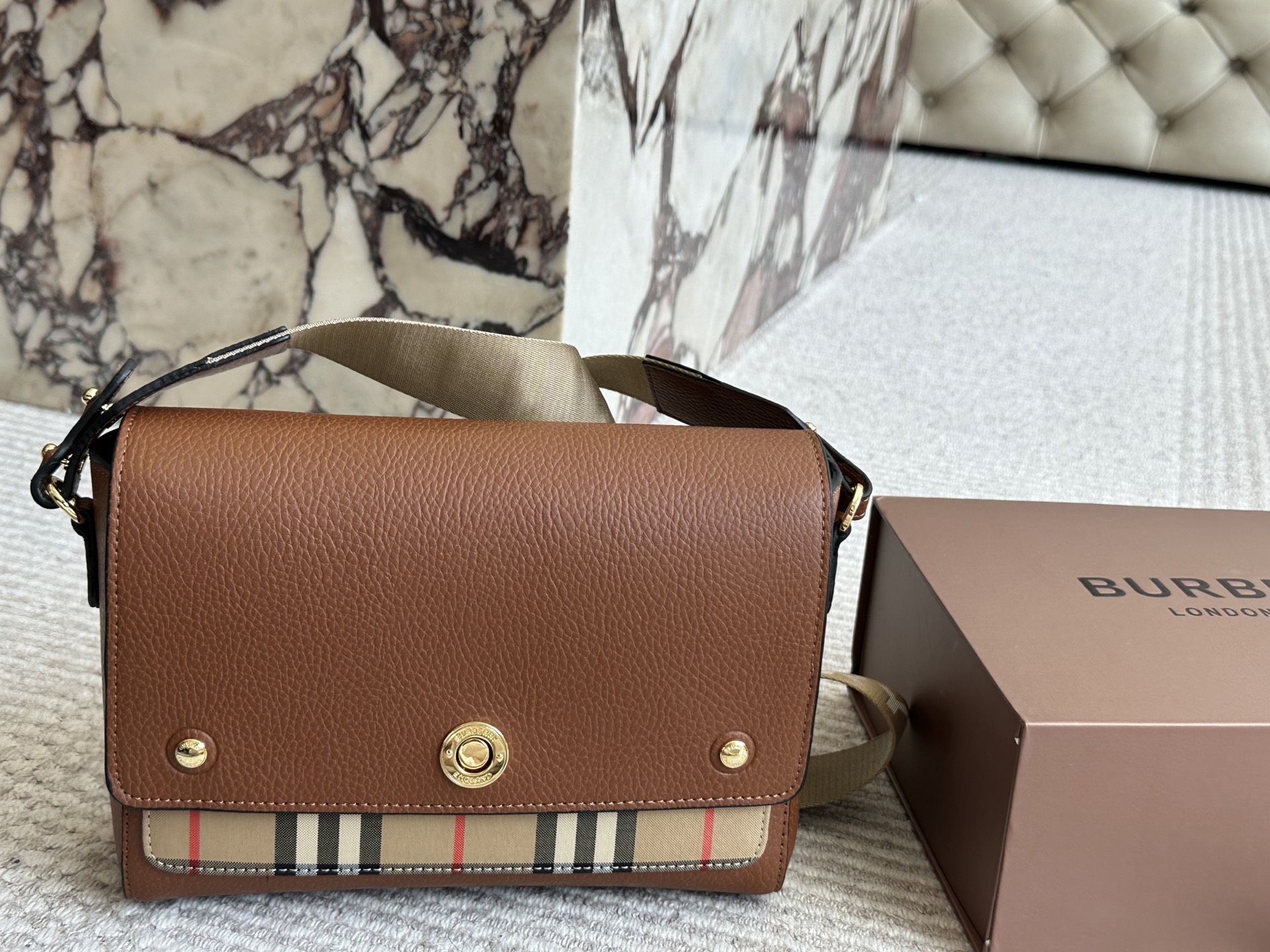 Burberry Classic Mag Messenger Bag