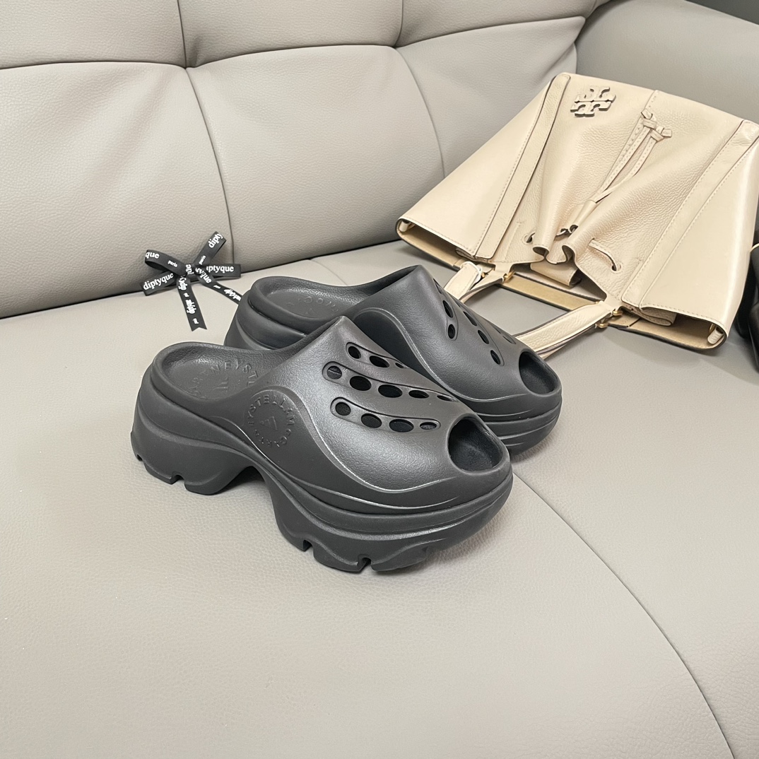 Adidas casual thick-soled slippers clogs