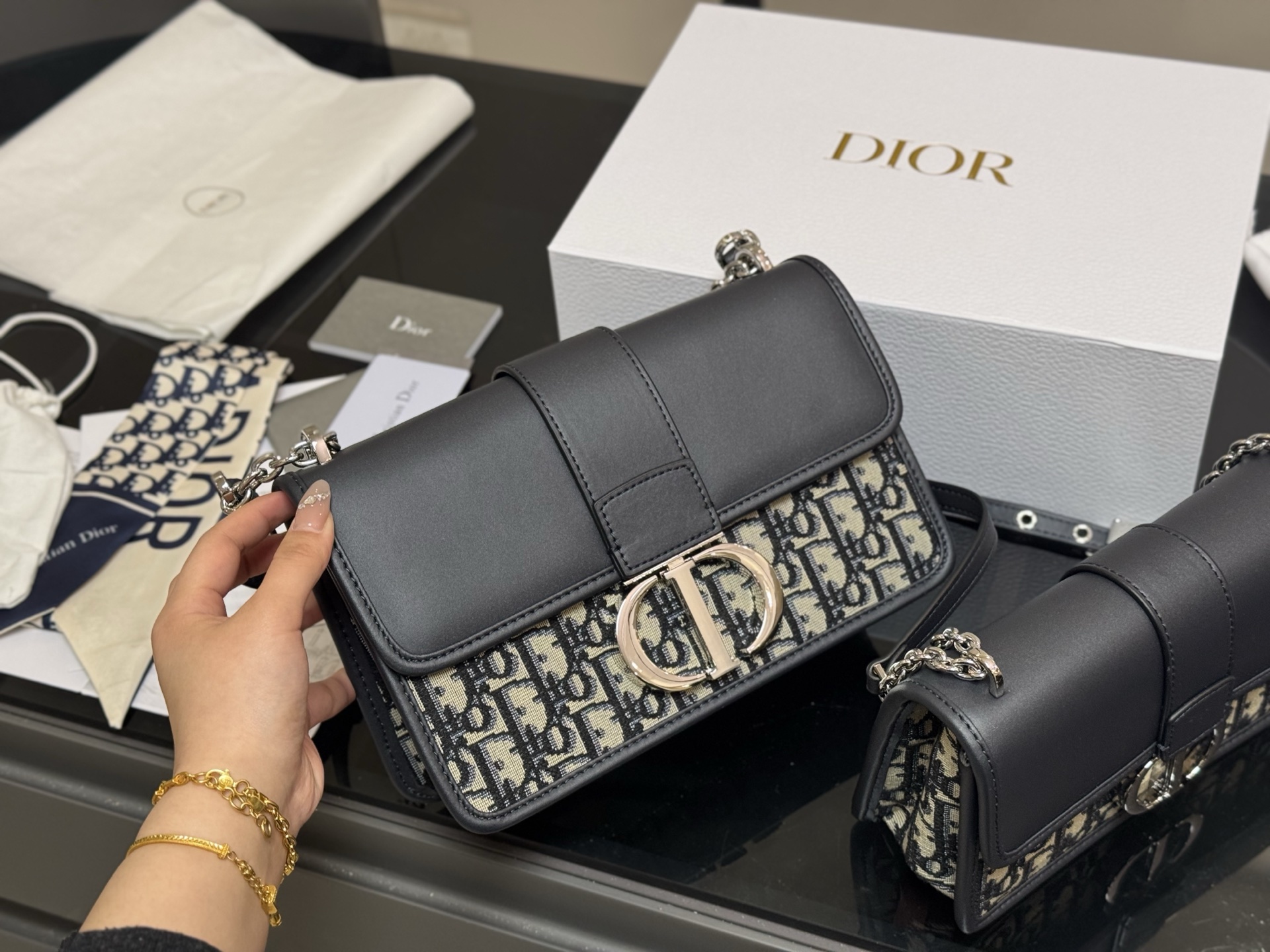 Dior presbyopic shoulder crossbody bag