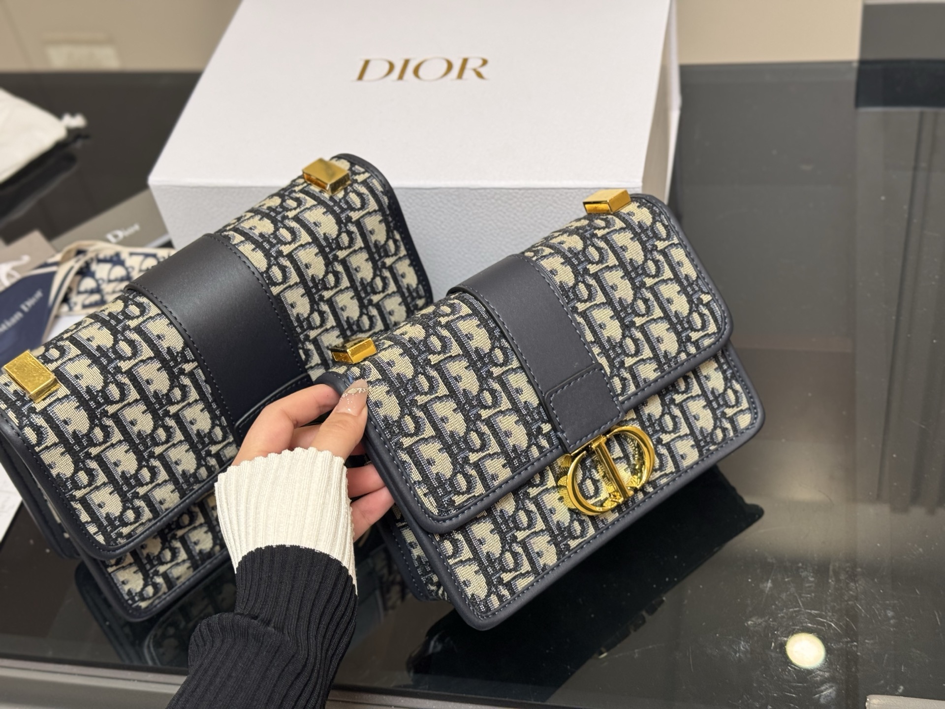Dior presbyopic shoulder crossbody bag