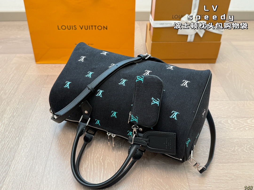 LV speedy Boston pillow bag shopping bag