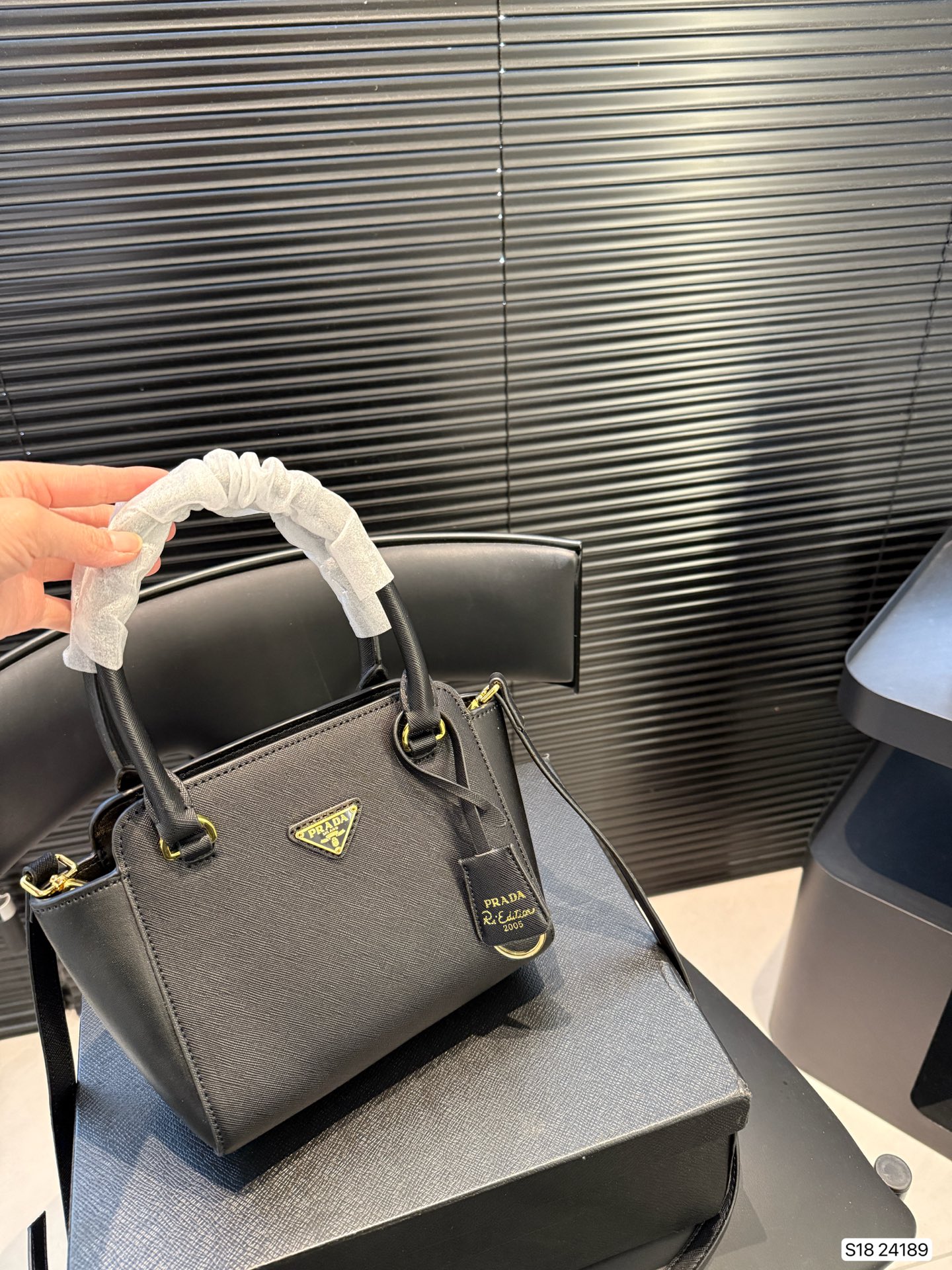 Prada handbags are fashionable and versatile