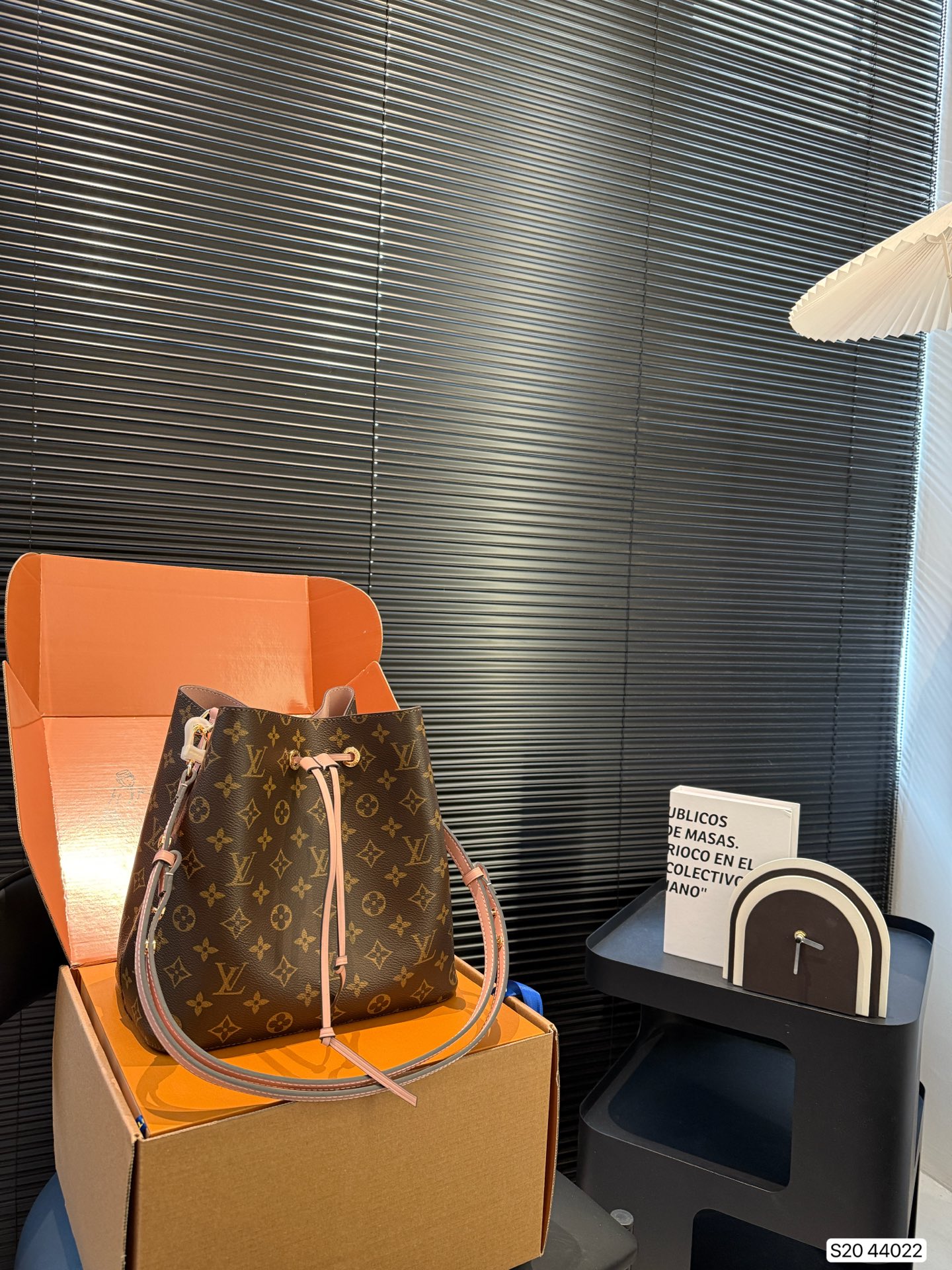 LV champagne bucket bag