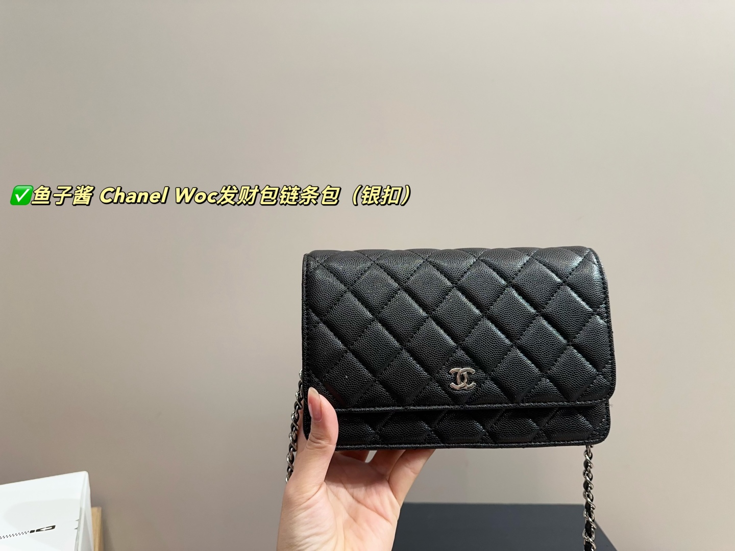 Chanel Woc fortune bag chain bag