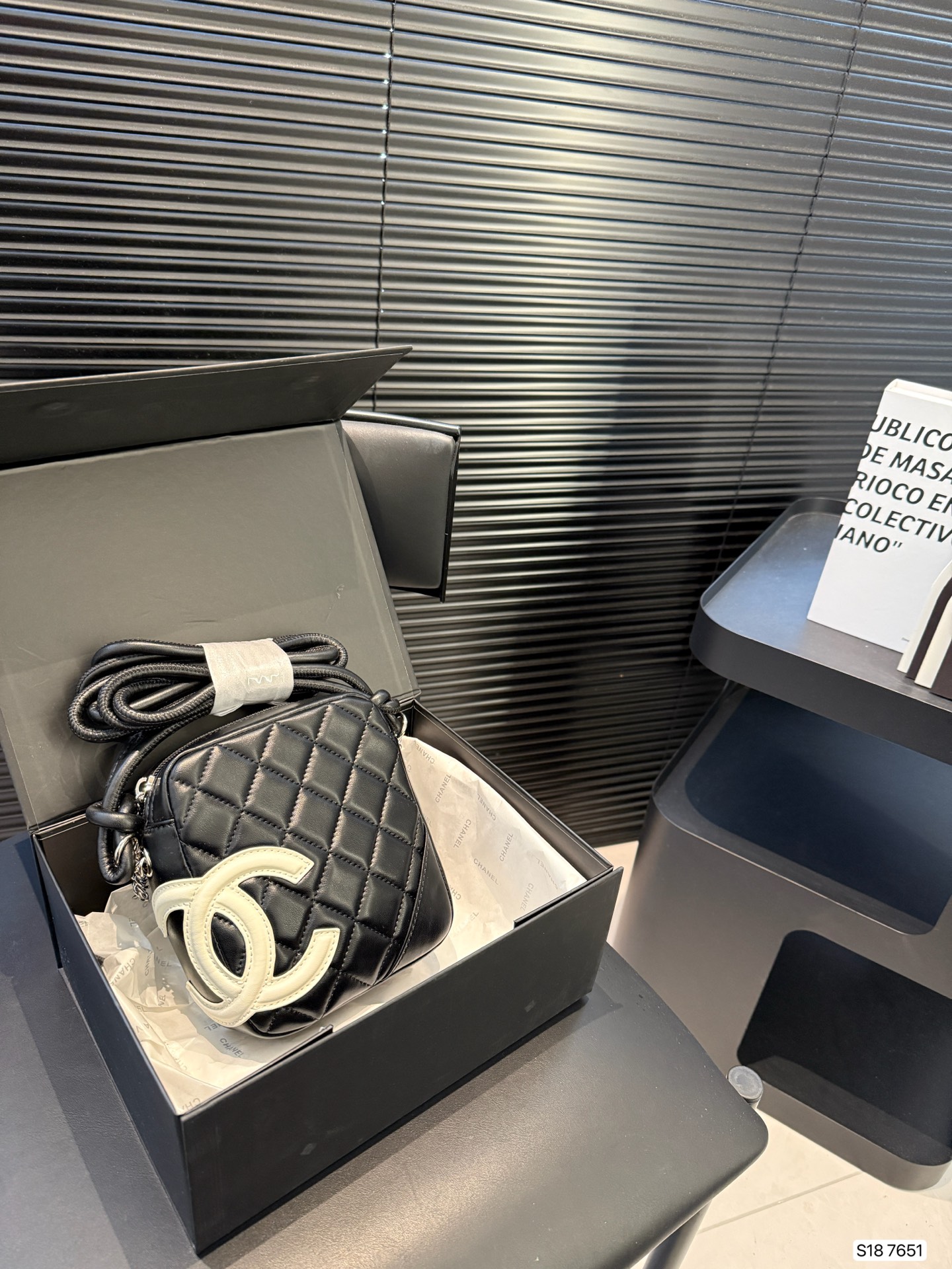 Chanel camera bag is low-key and stylish