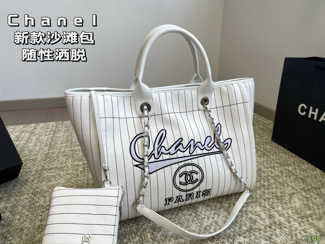 Chanel Beach Bag Casual and Easy